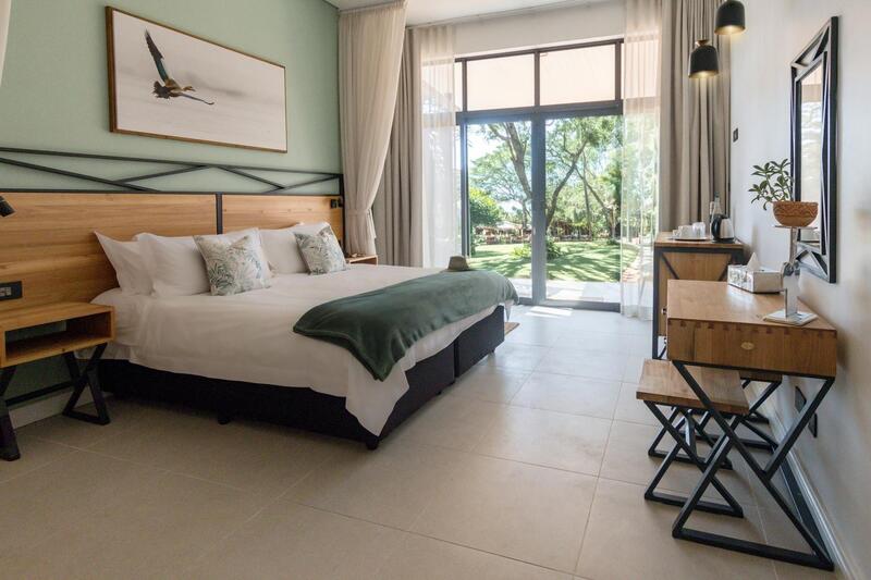Standard guest room with garden view at Waterfalls Lodge