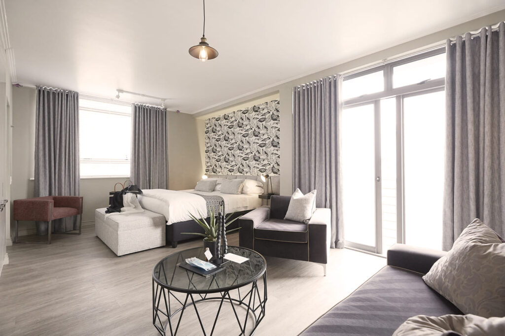 The Hyde Hotel's Studio Suite in Sea Point