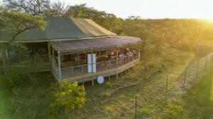 Aerial view of Mdluli Safari Lodge in Kruger National Park