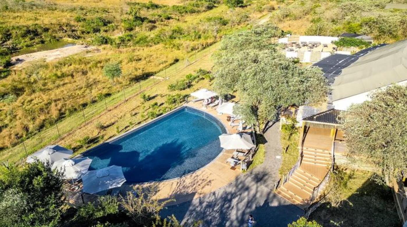 Swimming pool at Mdluli Safari Lodge in Kruger National Park
